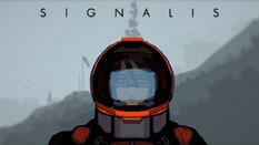 A clickable thumbnail for a compiled playthrough of the horror game Signalis